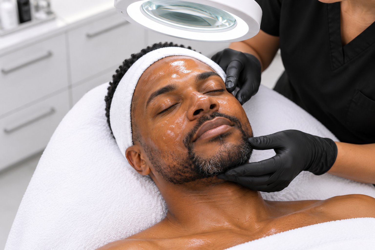 men's facial in downtown los angeles